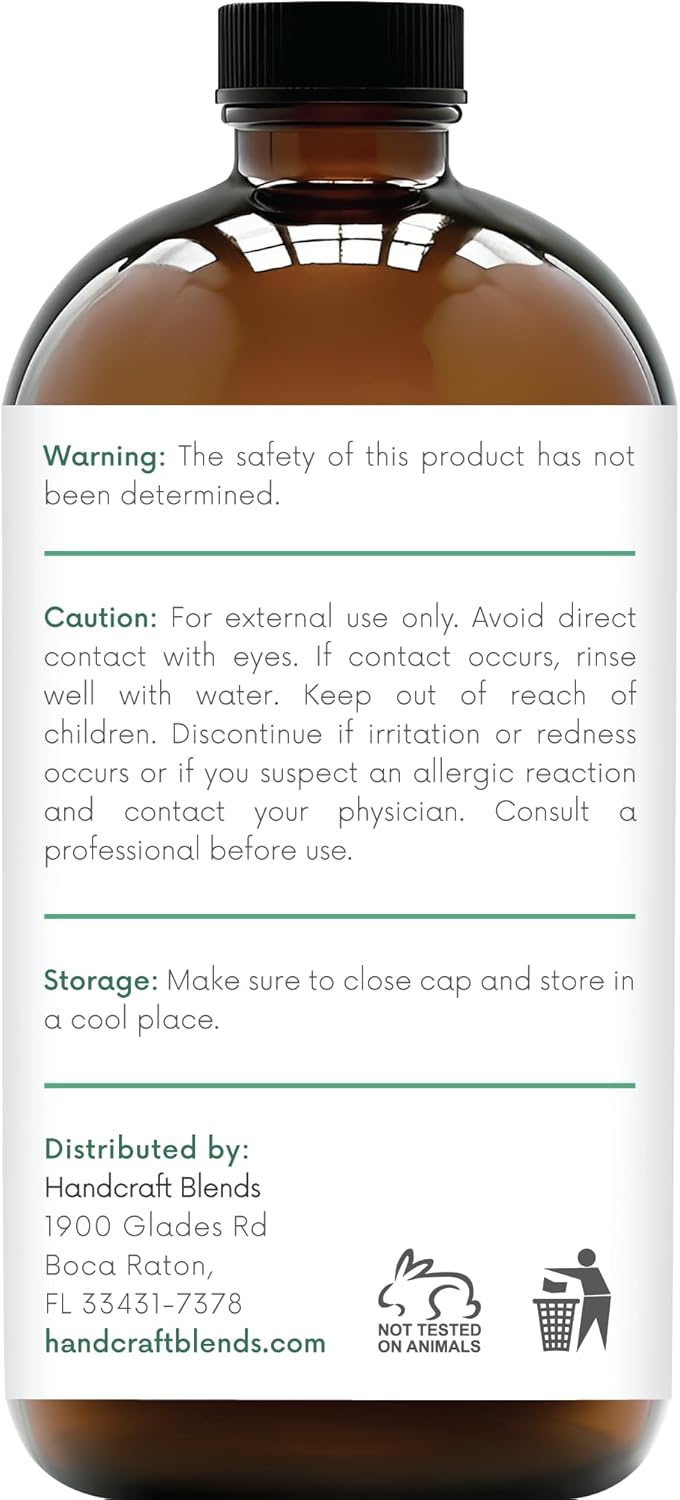 Eucalyptus Essential Oil in Glass Bottle