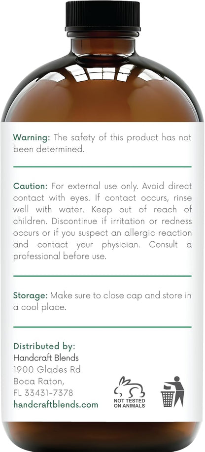 Eucalyptus Essential Oil in Glass Bottle