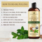 Handcraft Blends Coconut Oil Pulling for Teeth and Gums with Peppermint Oil - Organic Coconut Oil Pulling Oil Mouthwash for Fresh Breath, Oral Health and Cleaner Teeth and Gums - 8 Fl oz