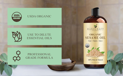 Organic Sesame Carrier Oil