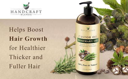 Castor Carrier Oil infused with Rosemary