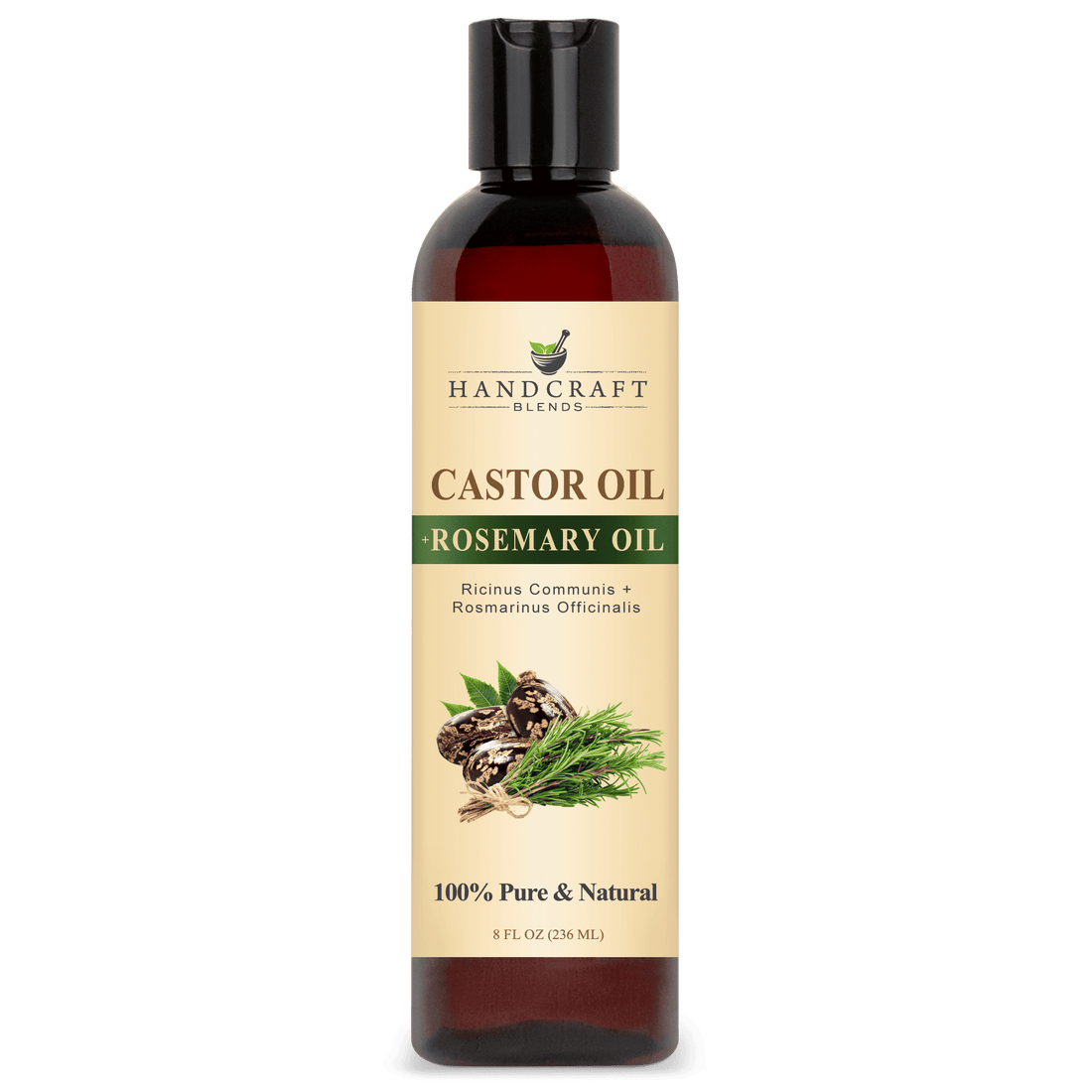 Castor Carrier Oil infused with Rosemary