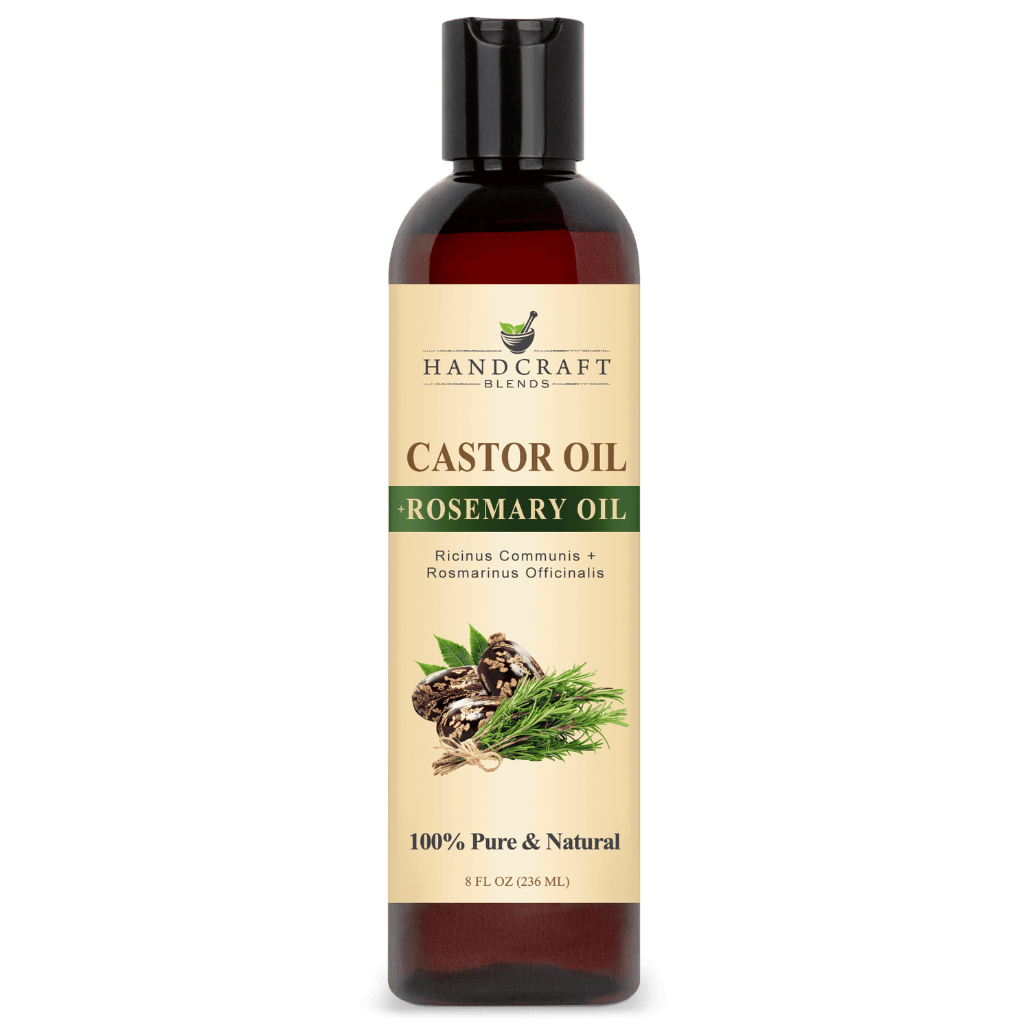 Castor Carrier Oil infused with Rosemary