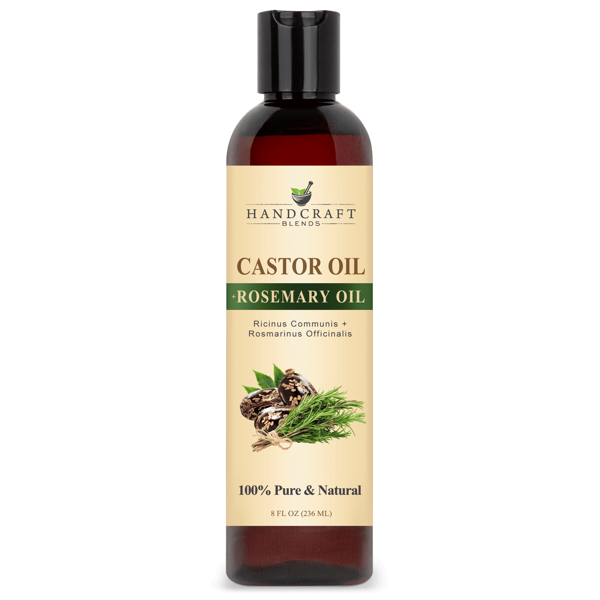 Castor Carrier Oil infused with Rosemary