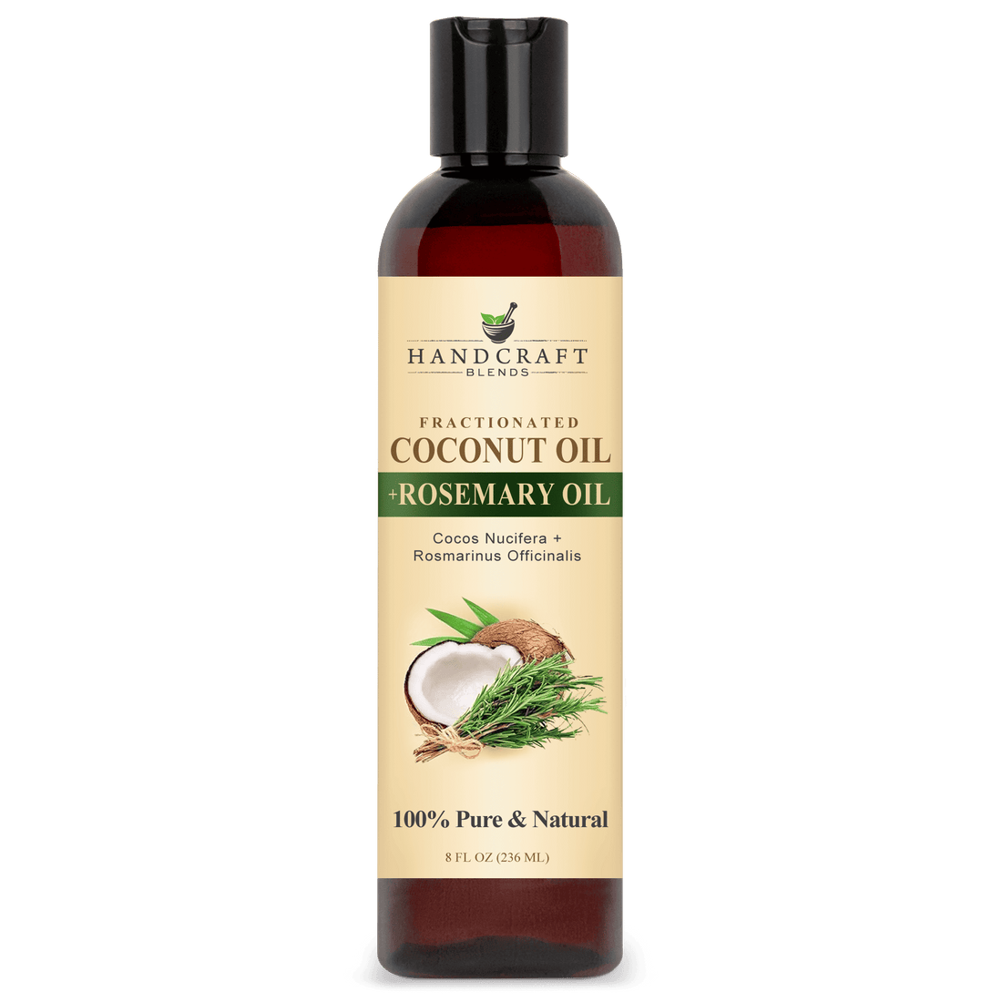 Fractionated Coconut Carrier Oil Infused with Rosemary Oil