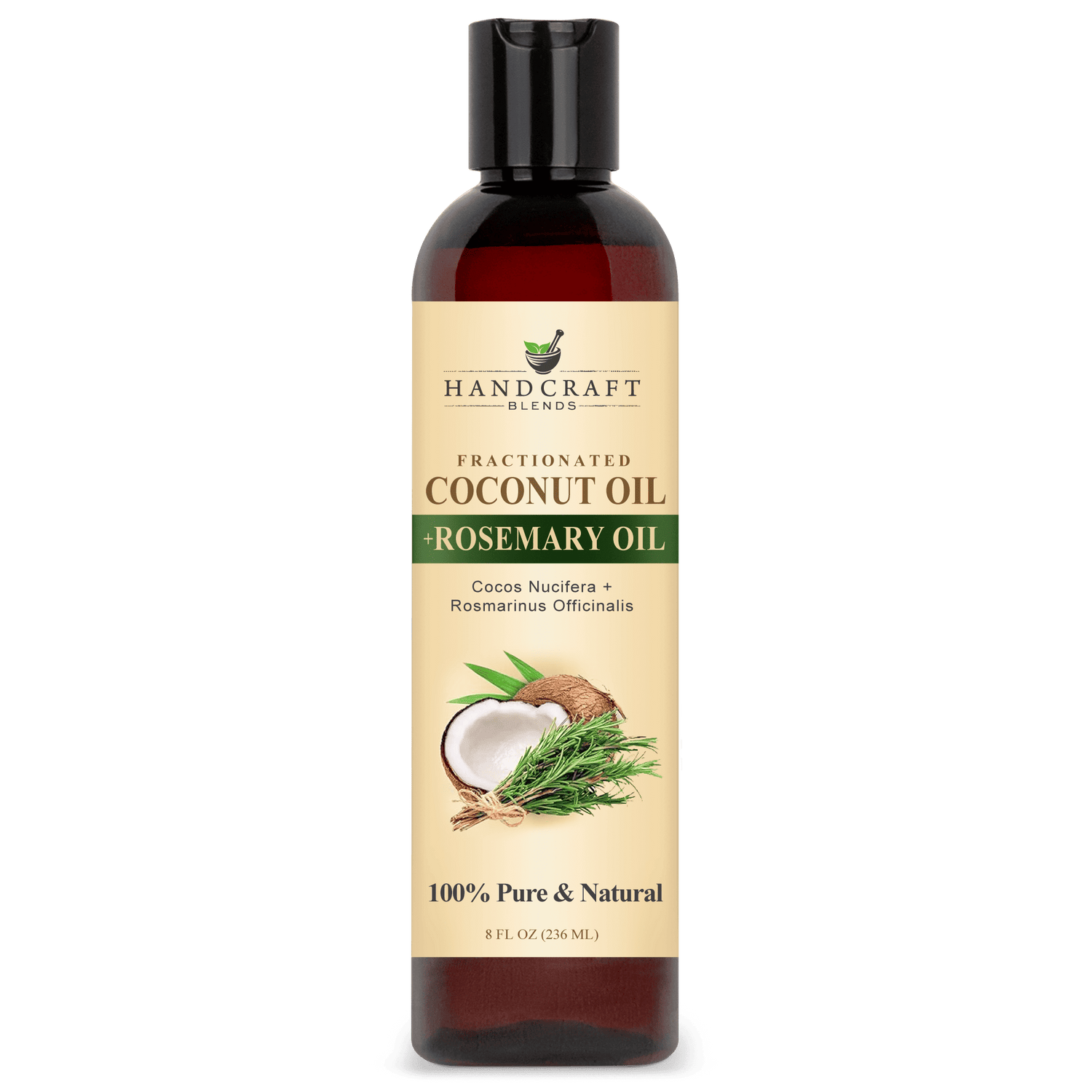 Fractionated Coconut Carrier Oil Infused with Rosemary Oil