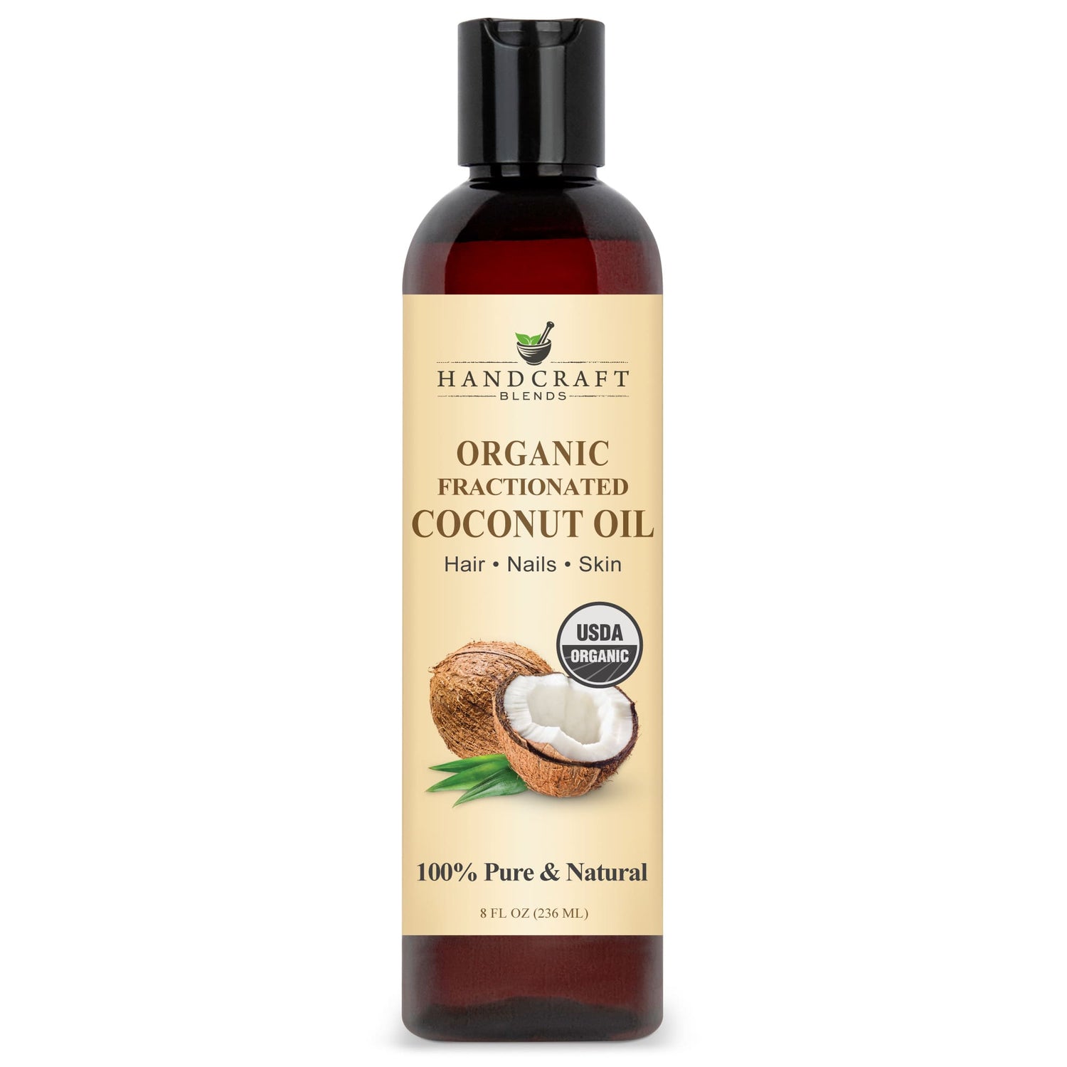 Organic Fractionated Coconut Carrier Oil