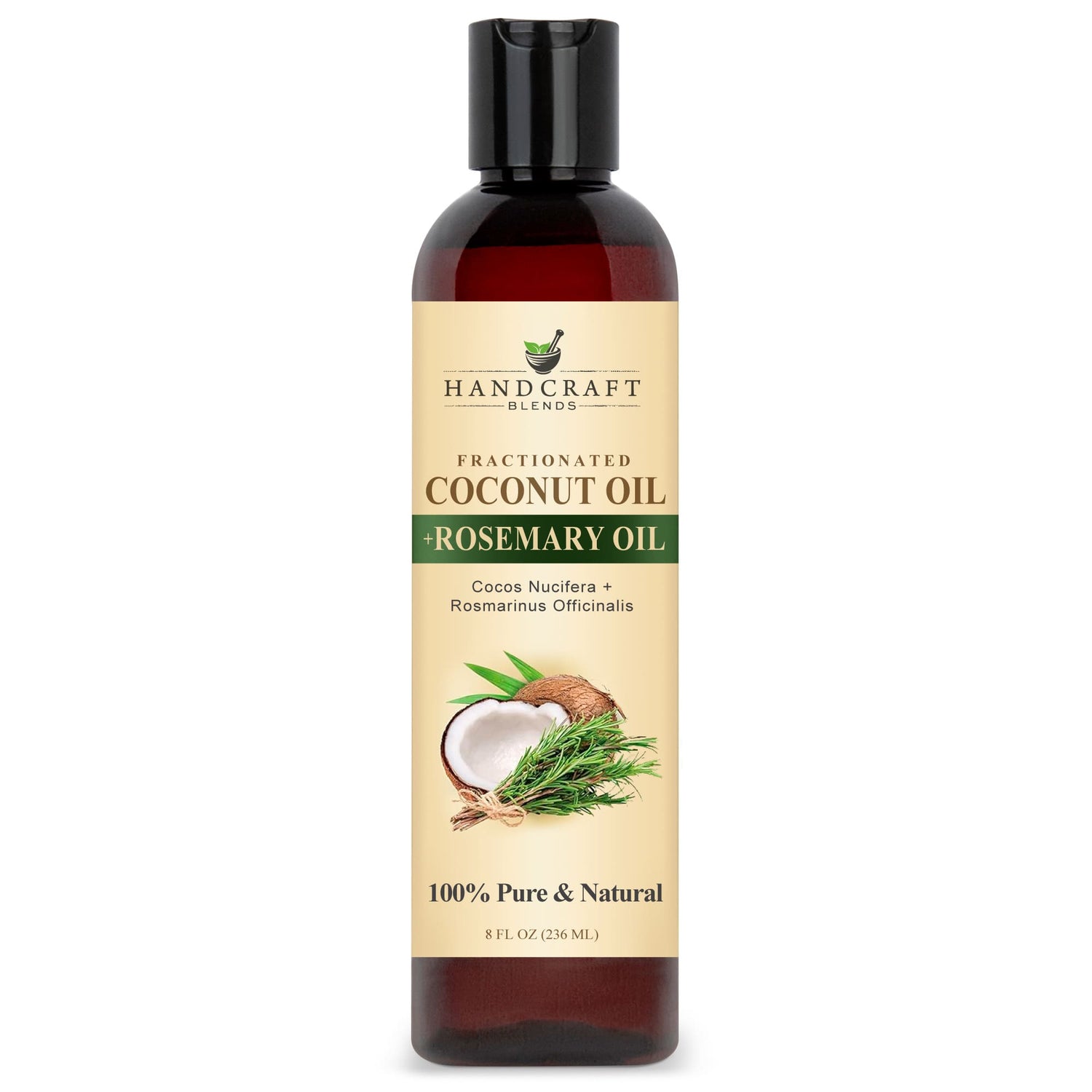 Fractionated Coconut Carrier Oil Infused with Rosemary Oil