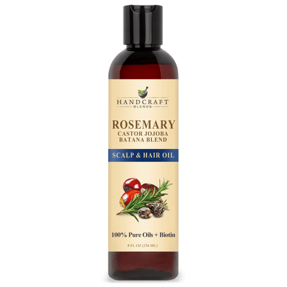 Rosemary Carrier Oil Blend with Castor, Jojoba, Batana and Biotin