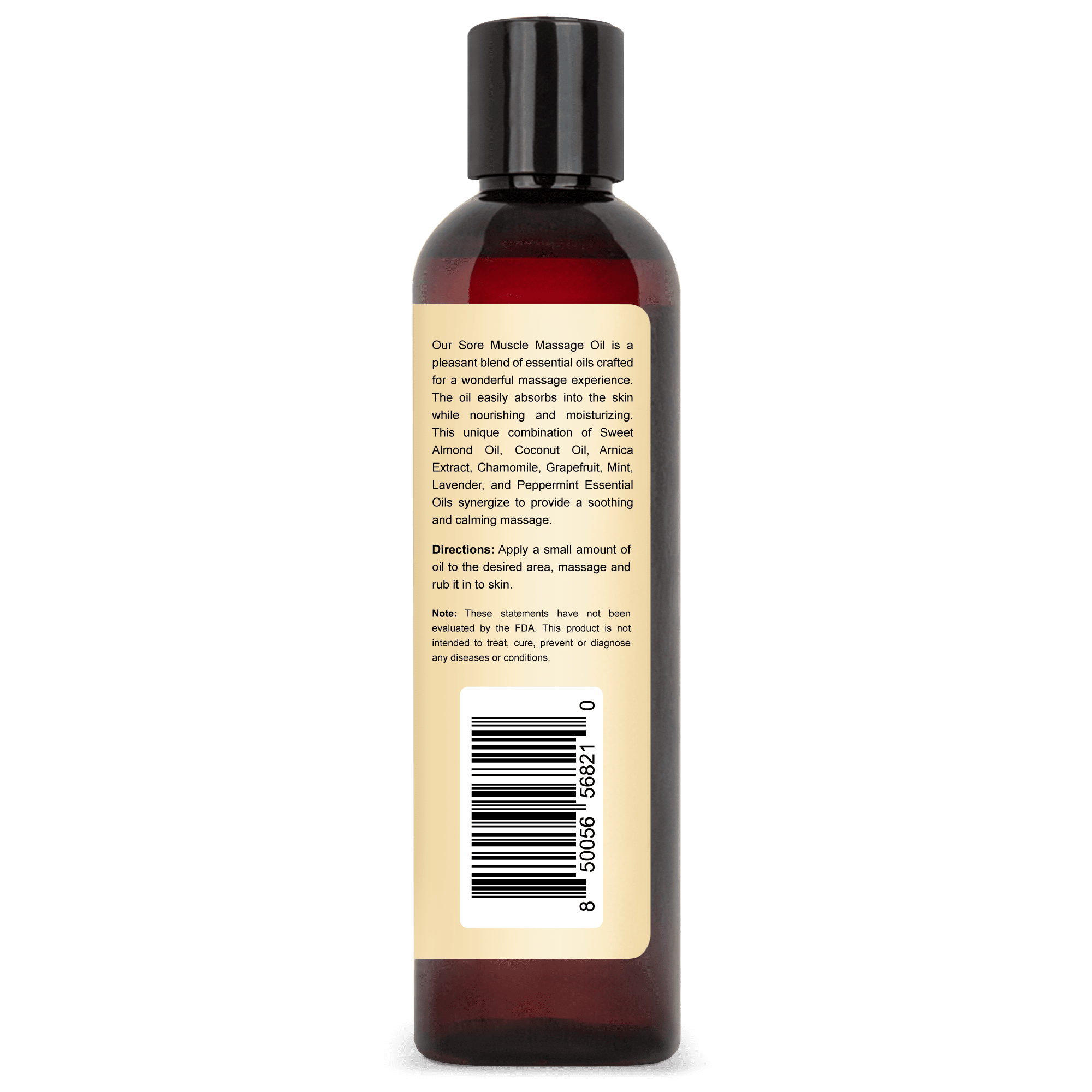 Sore Muscle Massage Carrier Oil