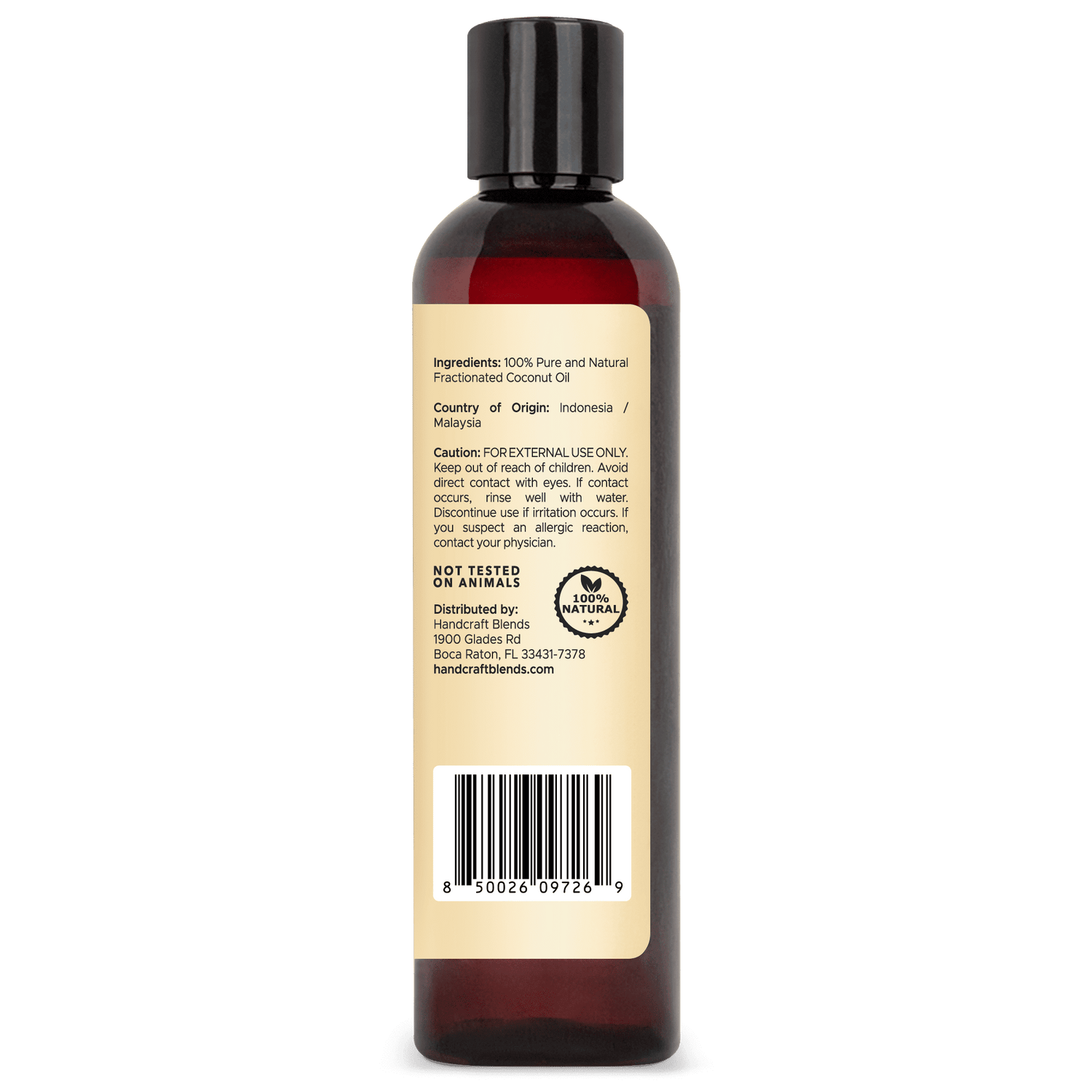 Fractionated Coconut Carrier Oil