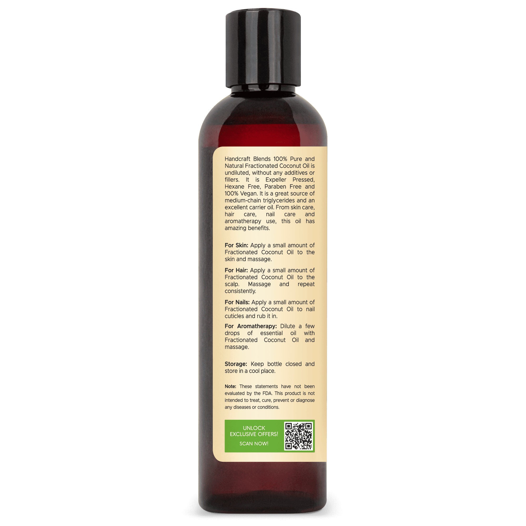 Fractionated Coconut Carrier Oil