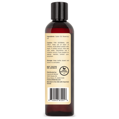 Castor Carrier Oil infused with Rosemary