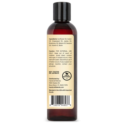 Rosemary Carrier Oil Blend with Castor, Jojoba, Batana and Biotin