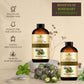 Handcraft Organic Castor Oil + Organic Rosemary + Organic Peppermint - 100% Pure and Natural