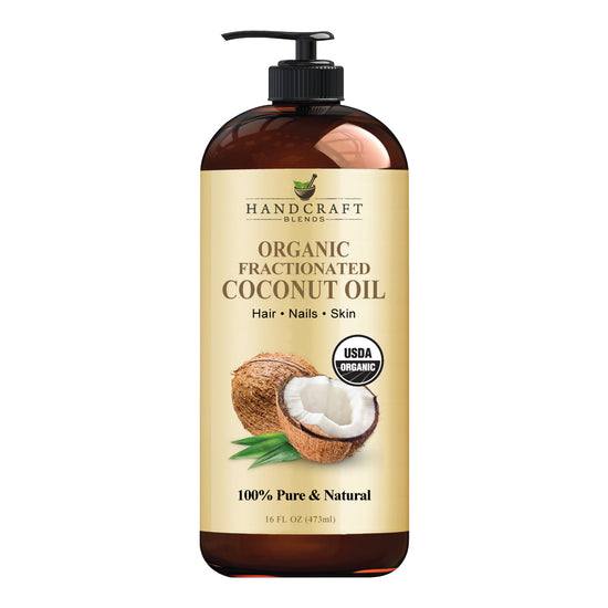 Handcraft Organic Fractionated Coconut Oil - 100% Pure and Natural