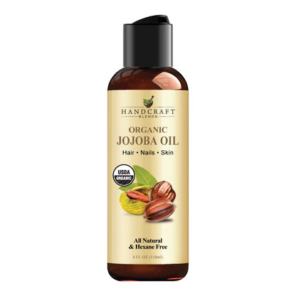 Handcraft Organic Jojoba Oil for Skin, Face and Hair - 100% Pure & Natural