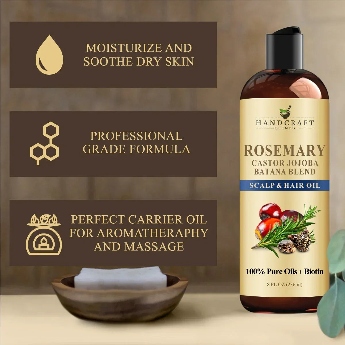 Multi oil blend texture for hair care