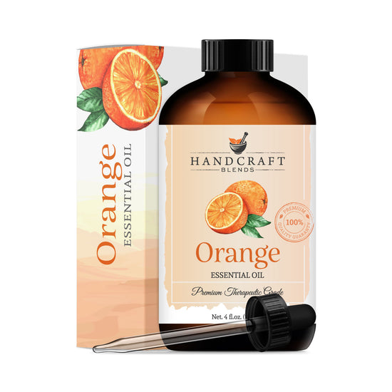 Handcraft Sweet Orange Essential Oil - 100% Pure & Natural - 4 Fl. oz