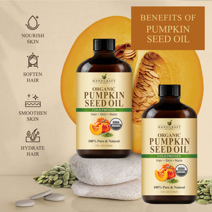 Organic Pumpkin Seed Carrier Oil