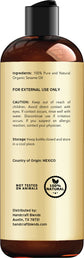 Handcraft Blends Organic Sesame Oil - 8 Fl Oz - 100% Pure and Natural - Premium Grade Carrier Oil for Skin and Hair - Hair and Body - Massage - Expeller-Pressed and Hexane-Free