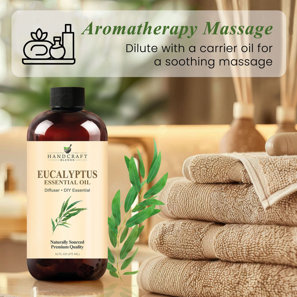 Eucalyptus Essential Oil Huge Bottle