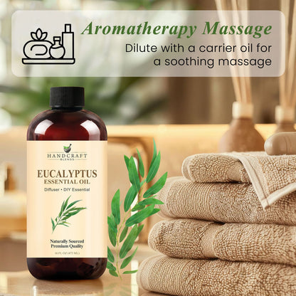 Eucalyptus Essential Oil Huge Bottle