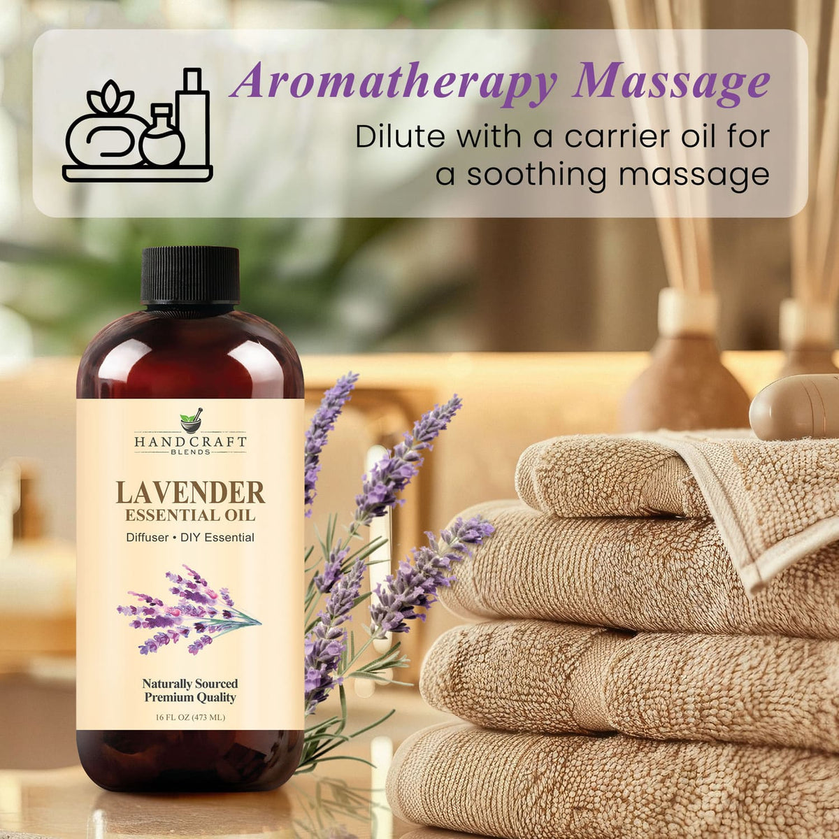 Lavender Essential Oil Huge Bottle