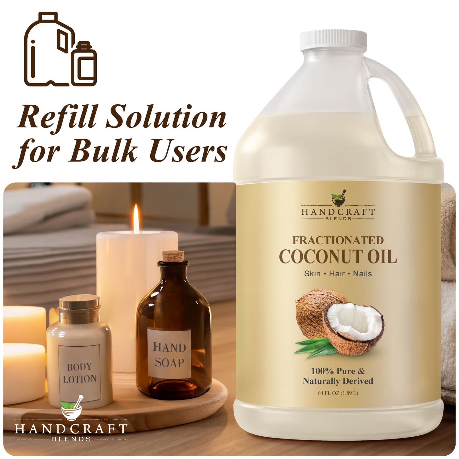 Fractionated Coconut Carrier Oil