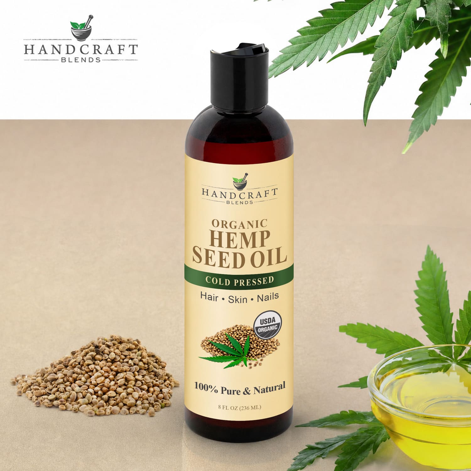 Organic Hemp Seed Oil