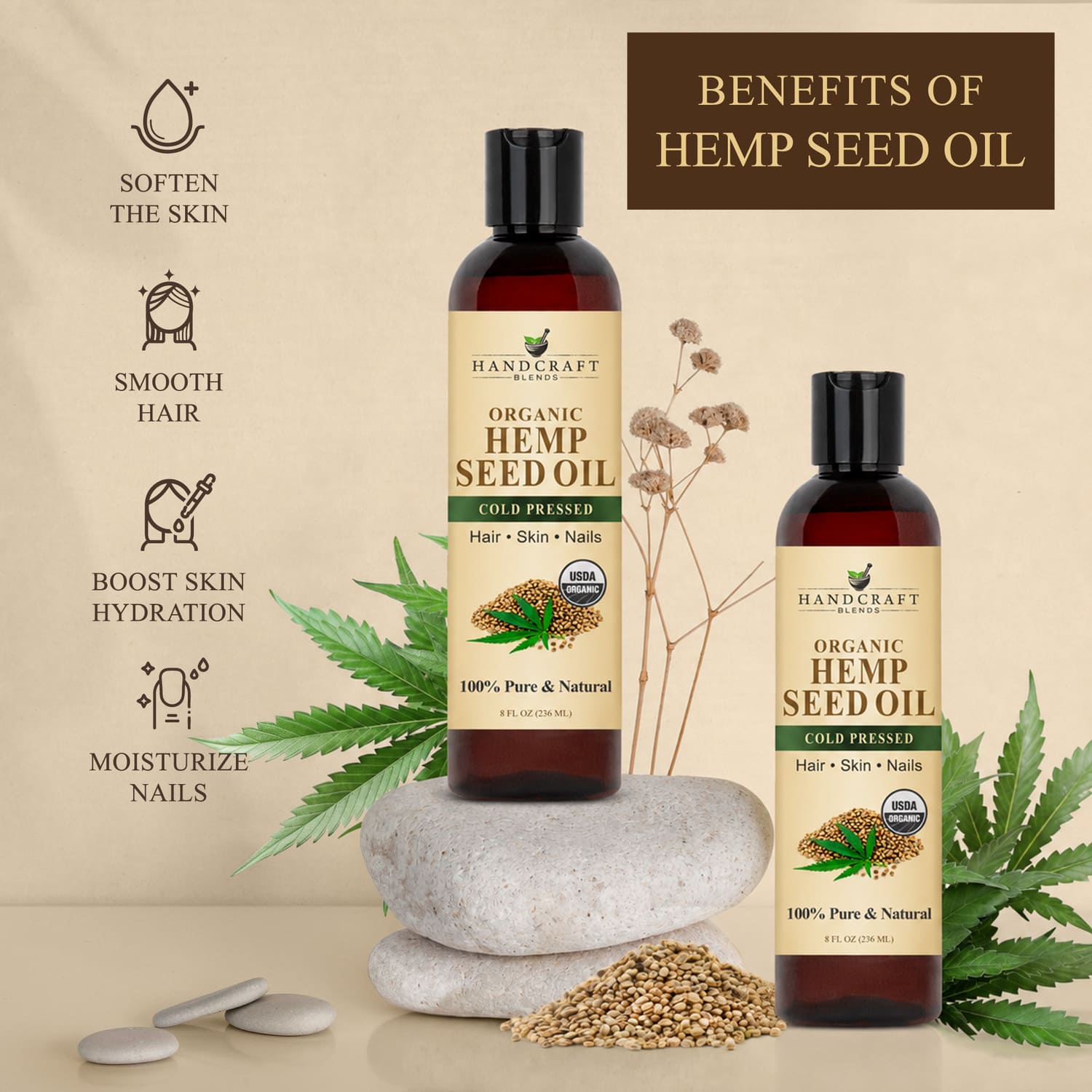 Organic Hemp Seed Oil