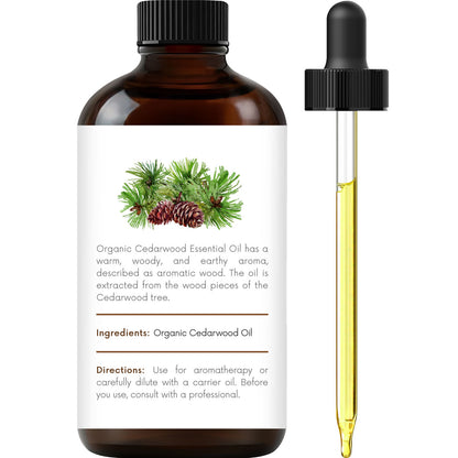 Organic Cedarwood Essential Oil