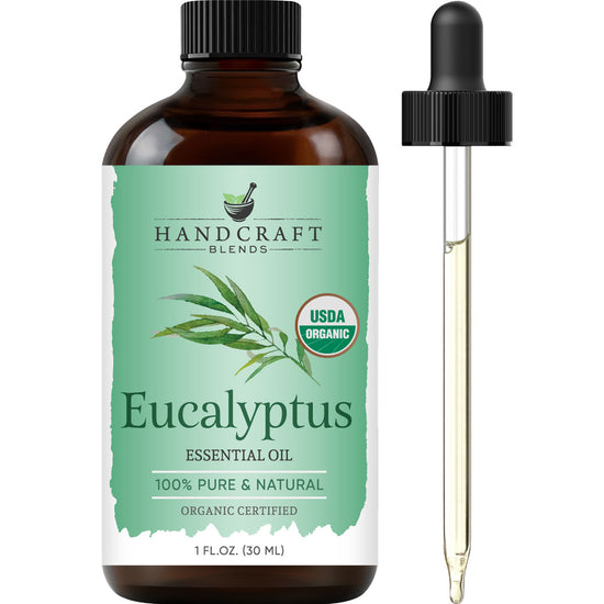 Handcraft Organic Eucalyptus Essential Oil - 100% Pure & Natural - 1 Fl. Oz