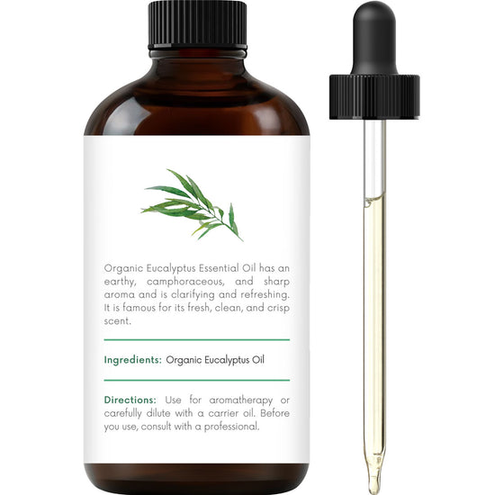 Handcraft Organic Eucalyptus Essential Oil - 100% Pure & Natural - 1 Fl. Oz