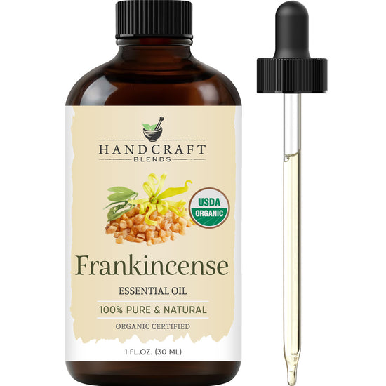 Handcraft Organic Frankincense Essential Oil - 100% Pure & Natural - 4 Fl. Oz