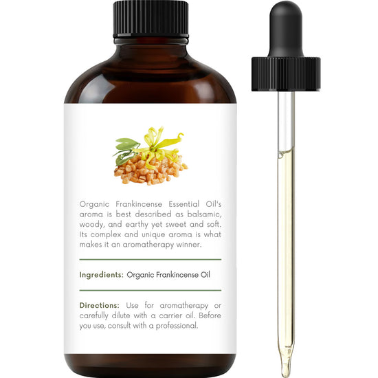 Handcraft Organic Frankincense Essential Oil - 100% Pure & Natural - 4 Fl. Oz