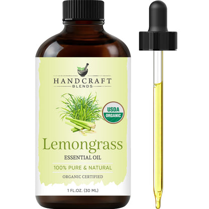 Organic Lemongrass Essential Oil