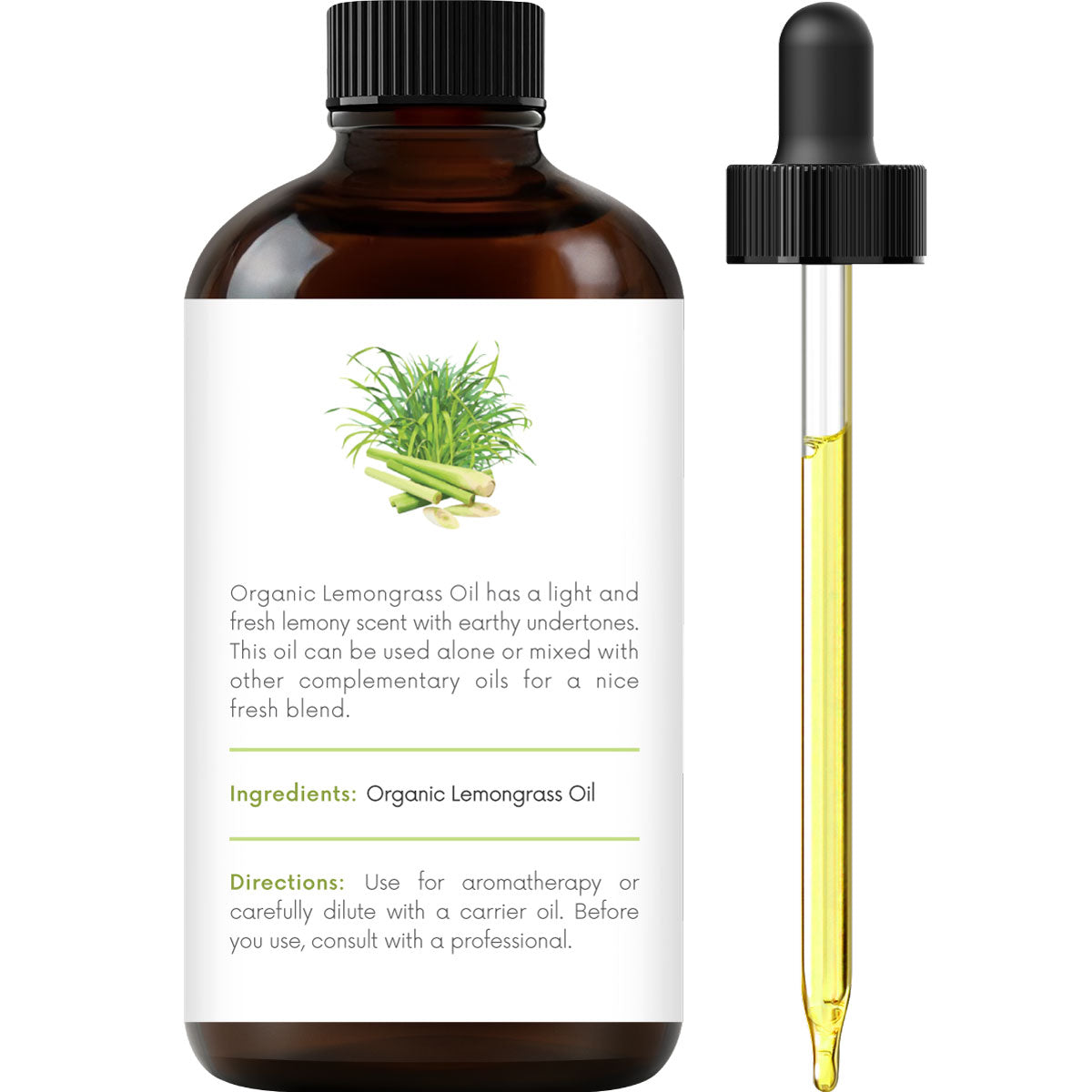 Organic Lemongrass Essential Oil