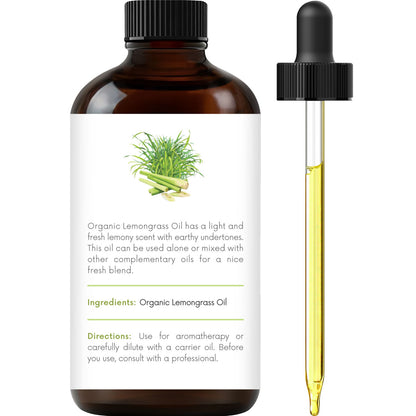 Organic Lemongrass Essential Oil