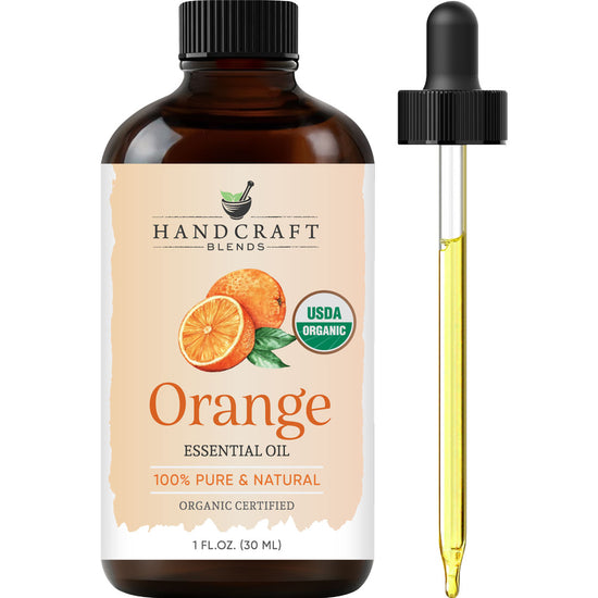 Handcraft Organic Orange Essential Oil - 100% Pure & Natural - 1 Fl. Oz
