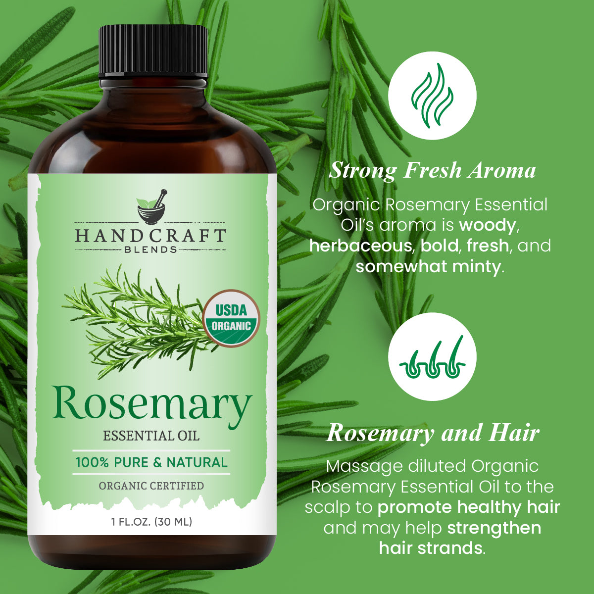 Organic Rosemary Essential Oil