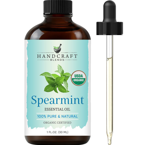 Handcraft Organic Spearmint Essential Oil - 100% Pure & Natural - 1 Fl. Oz