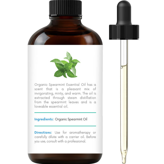 Handcraft Organic Spearmint Essential Oil - 100% Pure & Natural - 1 Fl. Oz