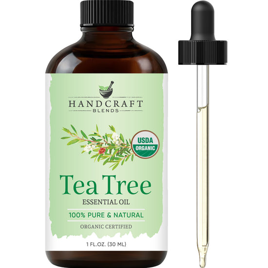 Handcraft Organic Tea Tree Essential Oil - 100% Pure & Natural - 1 Fl. Oz