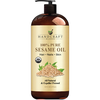 Handcraft Organic Sesame Oil - 100% Pure and Natural
