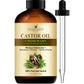 Handcraft Castor Oil + Rosemary + Peppermint Oil - 100% Pure and Natural - 4 fl. Oz