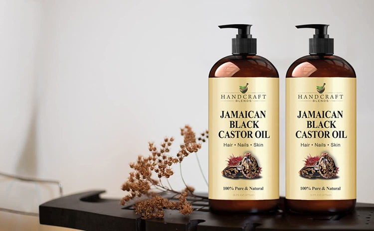 2 bottles of jamaican black castor oil