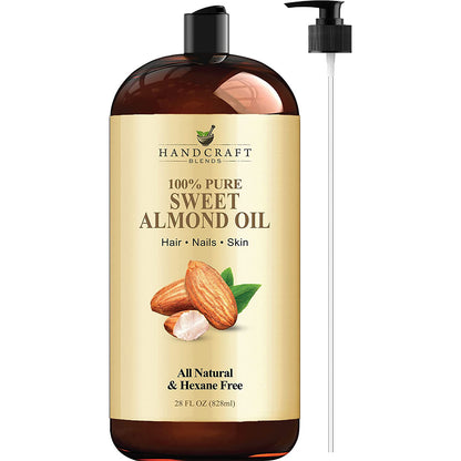 Handcraft Sweet Almond Oil - 100% Pure and Natural