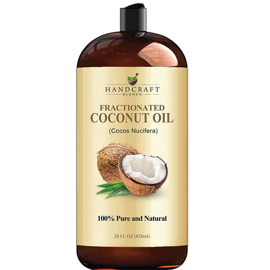 Handcraft Fractionated Coconut Oil - 100% Pure & Natural - 28 fl. Oz