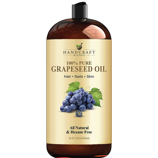 Handcraft Grapeseed Oil - 100% Pure and Natural - 28 fl. Oz